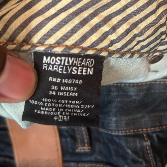 Mostly Heard Rarely Seen Jean!36/34 - Picture 4 of 9